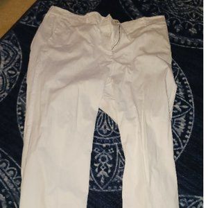 J. Jill Live-in Chino 3 Pocket Design Pants Off White
